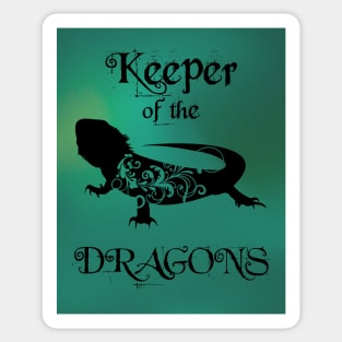 Bearded Dragon - Keeper of the Dragons Sticker